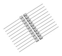 sourcing map 10Uds Lento Soplado Fusible Tiempo Retardo Axial 3.6mm X 10mm