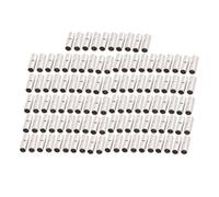 sourcing map 110 Piezas Conector de Tope sin Aislamiento para Terminales BN3.5 12-10 AWG Cable de Alambre