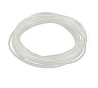 sourcing map 1mm x 2mm Alta Temperatura Resistente Flexible Silicona Tubo Tubería 4 Metro Largo
