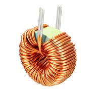 sourcing map 1Pcs Toroide Horizontal Magnético Inductor Monolayer Alambre Herida 50uH 20A Bobina