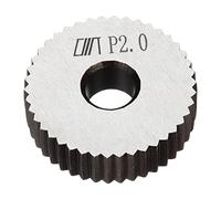 sourcing map 1uds 28x8x8mm Moleteado Rueda Kit 2.0mm Paso Recta Rueda Lineal Moleteado