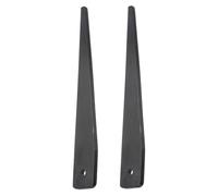sourcing map 2 fundas para portabrocas de acero al carbono Morse de 190 mm para extracción de adaptador de cono morse MT3