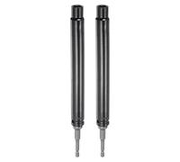 sourcing map 2 llaves huecas extralargas, 13 mm x 200 mm de profundidad, destornillador de tuerca de impacto con vástago hexagonal adaptador de taladro eléctrico