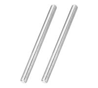 sourcing map 2 varillas totalmente roscadas, M10 x 1 mm, paso 304 de acero inoxidable 304 para mano derecha, varillas de tornillo roscadas de 100 mm/4 pulgadas para anclajes, pernos, perchas
