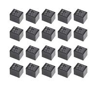 sourcing map 20 piezas Relé de potencia electromagnética JQC-3FF-S-Z DC 12V