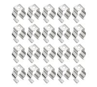 sourcing map 20 piezas T5 Tubo fluorescente Soporte de la lámpara Clips Socket Portalámparas