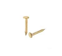 sourcing map 250Uds Pequeños Diminutos Hardware Clavos Hierro Tono dorado | 1X8mm (DxL), para DIY Decorativo Cajas de madera Accesorios