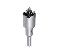 sourcing map 26mm Carburo Agujero Cortador Agujero Sierras Metal Lámina
