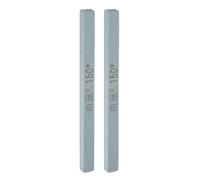 sourcing map 2uds Afilar Piedras 150 Granos 150mm Verde Silicio Carburo