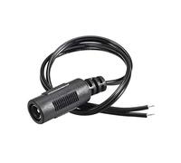 sourcing map 2uds DC Alimentación 5.5mm x 2.1mm 4A 30cm Hembra Enchufe Conector Coleta
