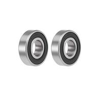 sourcing map 2x Rodamientos de Bolas 12x28x8mm Rodamiento de Doble Sellado