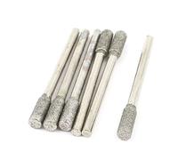 sourcing map 3 mm vástago 4 mm culata Montada Puntos de molienda Bit 6 PC