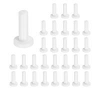 sourcing map 30 tapones de extremo de 6,5 mm / in in de conexión rápida para sistema de ósmosis inversa de filtro RO, color blanco
