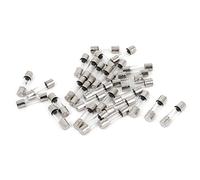 sourcing map 30Uds 5mmx20mm 250V 3.5A Rápida Rápida Acción Cartucho Vidrio Fusible F3.5AL