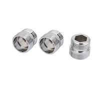 sourcing map 3Pcs Adaptador De Grifo De Cobre De 1/2 BSP Macho De Rosca Macho M22 Conector