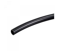 sourcing map 4.5mm ID 5.5mm OD, Flexible PVC Manguera para Protección de Alambres y Cables, 10 Pies Longitud Negro