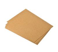 sourcing map 4 Paquete de Hojas de Corcho Autoadhesivas de Tamaño A4 8.3" X 11.8" Hojas Rectangulares de Corcho para Posavasos y Manualidades DIY