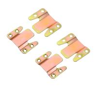 sourcing map 4 piezas de sofá modular entrelazado, conector de sofá seccional de 82 x 58 mm, soporte de conector de sofá entrelazado para evitar que los sofás de los muebles se deslicen, colorido