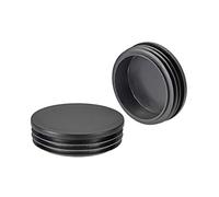 sourcing map 4 uds 90mm dia Tapón Redondo de Tubo de plástico para Pasamanos Escalera Barandilla Tubo Newel