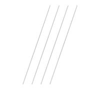 sourcing map 4 varillas redondas de acero de 1,5 mm de diámetro, HSS barra de torno herramienta de 200 mm de largo para taladradora de engranajes de eje, taladradora, máquina de torneado de eje en
