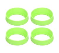 sourcing map 4pcs Funda de Botella de Agua Verde (70mm)