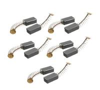 sourcing map - ® 5 pares de 14 mm x 8 mm x 5 mm motor escobillas de carbono para herramienta eléctrica
