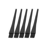sourcing map 5 Pcs 1.5 x 0.5cm Black Plastic Round Handle Anti Static ESD