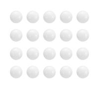 sourcing map 50 bolas de rodamiento POM de 12 mm, bolas de rodamiento de plástico sólido, bolas POM de precisión