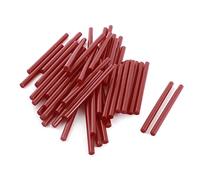 sourcing map 50 Uds. Barras adhesivas de pistola de pegamento de fusión en caliente rojo 7x100mm para modelo artesanal para Bricolaje DIY Artesanías Manualidades