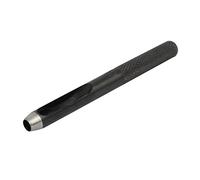 sourcing map 5mm Diámetro Mango Estriado Herramienta de Perforación Punta Hueca para Cinturón Correa de Cuero