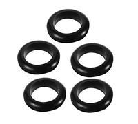 sourcing map 5Pcs Anillo Lateral Doble De Goma Pasamuros De Sellado Pasamuros De Cable De 35 mm X 9,2 mm