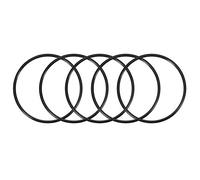 sourcing map 5pcs Nitrilo Caucho Tóricas Juntas 104mm OD 97mm ID 5mm Ancho, Métrico Sellado Empaquetadura O Ring Redondo Arandelas de Goma Surtidas para Grifos Cocina y Fontanería