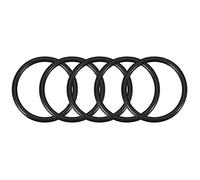 sourcing map 5pcs Nitrilo Caucho Tóricas Juntas 60mm OD 50mm ID 5mm Ancho, Métrico Sellado Empaquetadura O Ring Redondo Arandelas de Goma Surtidas para Grifos Cocina y Fontanería