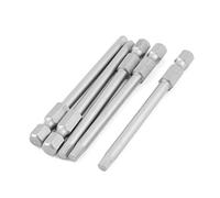 sourcing map 5pcs puntas de Destornillador magnético de 75mm de longitud
