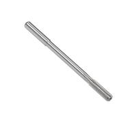 sourcing map 6,1mm Portabrocas Escariador, HSS Cobalto M35 Torno Máquina Escariador D4 6 Recto Flautas, Redondo Vástago Fresado Corte Herramienta, para Inoxidable Acero Aleación Cobre Metal