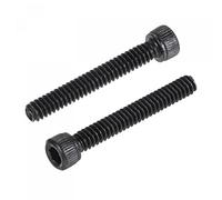 sourcing map # 6-32x1 "Hex Socket cabeza tornillo tornillos 12.9 grado aleación acero 25pcs
