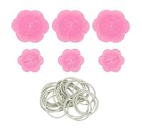 sourcing map 6 clips de cincha para vestido de mujer, clip oculto para cintura, pinzas ocultas para ropa, vestidos, camisas, blusas, bufandas, color rosa