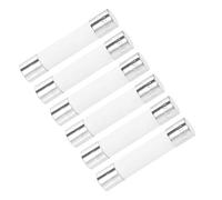 sourcing map 6uds Fusibles de Cartucho de automoción 12A 250V 6x30mm