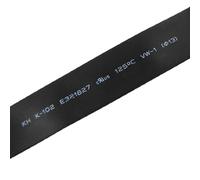 sourcing map A11110900UX0088 Tubo de Manga termocontraíble 600 V, Negro 13 mm x 3 m