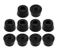 sourcing map A11120700UX0246 - Pack de 10 pies parachoques (caucho)