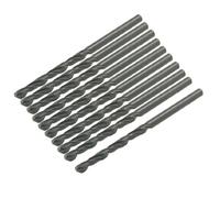 sourcing map a12030700ux0361 3,9mm Diámetro HSS Torsión brocas para Eléctrica Perforación 10 Piezas, 200 W, 240 V