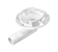 sourcing map Acople Codo Conector Manguera Drenaje Aire Acondicionado para Unidades Mini Split y Piezas Unidad AC Ventana 40mm, 1 pieza