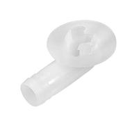 sourcing map Acople Codo Conector Manguera Drenaje Aire Acondicionado para Unidades Mini Split y Piezas Unidad AC Ventana 18 mm, 1 pieza