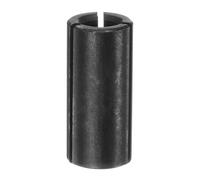 sourcing map Adaptador de portabrocas de 12,7 mm a 6,35 mm de acero al carbono CNC para máquina de grabado de carpintería
