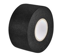 sourcing map Adhesiva Tela Cinta Cables Mazos Telares Solo-Lado 45mm x 15m Negro