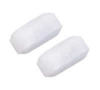 sourcing map Agitador Magnético, Varilla Barra Agitador para Mezclador en Forma de Cilindro de 7mm(0,28"), Imán de Revestimiento de PTFE Blanco para Laboratorio, Paquete de 2