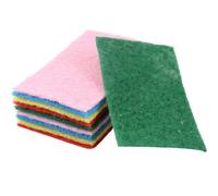 sourcing map Almohadilla de limpieza para fregar platos con esponja rectangular, 10 colores
