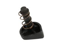 sourcing map Amoladora de reparación de piezas de repuesto Negro botón de bloqueo de herramienta eléctrica para 9523