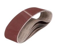 sourcing map Bandas de lijado de 100 mm x 915 mm, 10 unidades, grano 240 de óxido de aluminio, lijadora, lijadora, para carpintería, pulido de metal, afilador de cuchillos