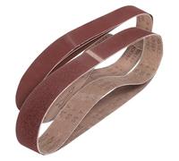sourcing map Bandas de lijado de 50 mm x 915 mm, 5 unidades, grano 60/80/120/240/400 de óxido de aluminio, lijadora de lijadora para carpintería, pulido de metal, afilador de cuchillos